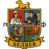 Герб семьи Беляев