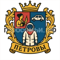 Герб семьи Петровы