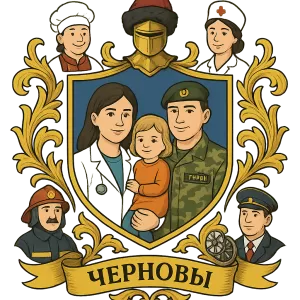 Герб семьи Черновы