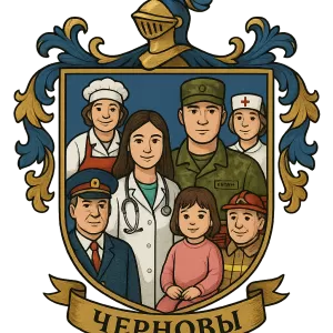 Герб семьи Черновы