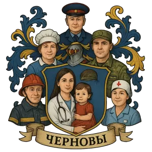 Герб семьи Черновы