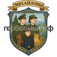 Герб семьи Михайловы