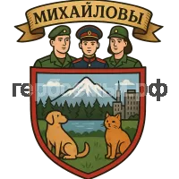 Герб семьи Михайловы