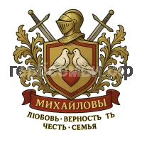 Герб семьи Михайловы