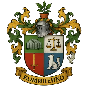 Герб семьи Коминенко