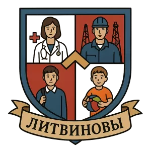 Герб семьи Литвиновы