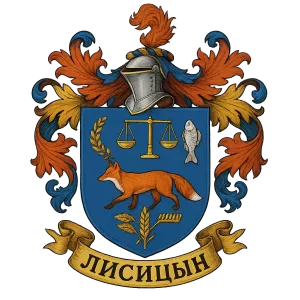 Герб семьи Лисицын