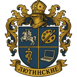 Гербы семьи Лютинские
