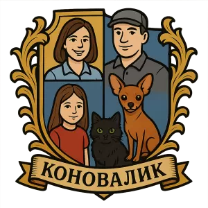 Гербы семьи Коновалик