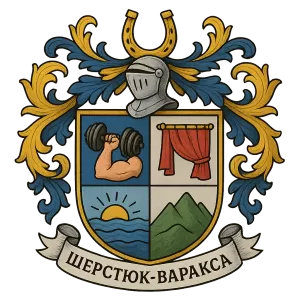 Герб семьи Шерстюк-Варакса