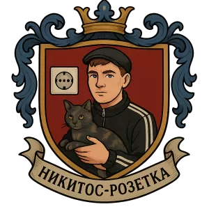 Герб семьи Никитос-резетка