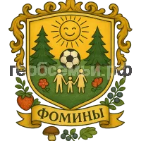 Герб семьи Фомины