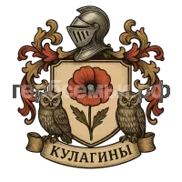 Герб семьи Кулагины