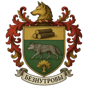 Герб семьи Безнутровы