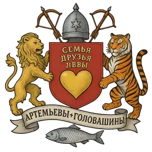 Гербы семьи Артемьевы+Головашины