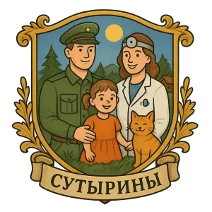 Герб семьи Сутырины