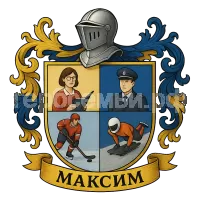 Герб семьи Максим