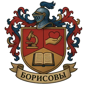 Герб семьи Борисовы