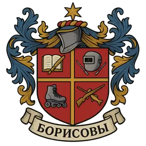 Герб семьи Борисовы