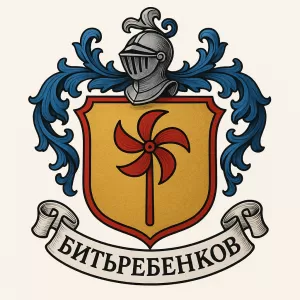 Герб семьи Битьребенков