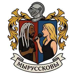 Герб семьи Мыруссковы