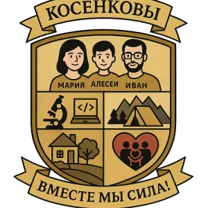 Герб семьи Косенковы