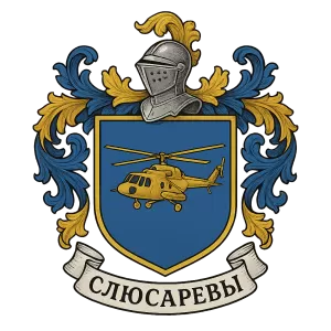 Герб семьи Слюсарева