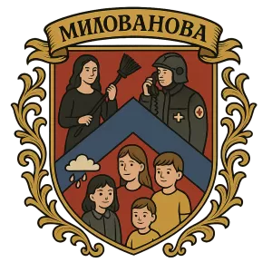 Герб семьи Милованова