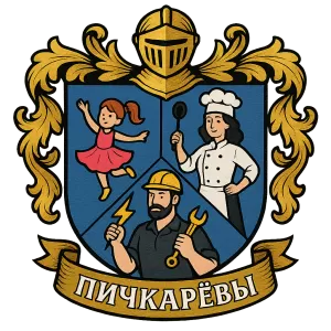 Герб семьи пичкаревы