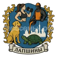 Герб семьи Лапшины