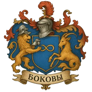 Герб семьи Боковы