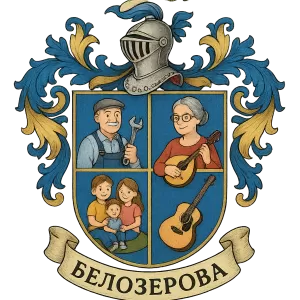 Герб семьи Белозерова