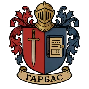 Герб семьи Гарбас