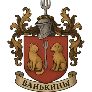 Герб семьи Ванькина