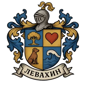 Герб семьи Левахин