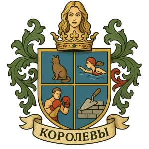 Герб семьи Королевы