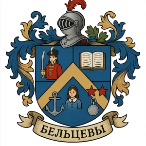 Герб семьи Бельцевы