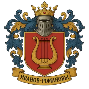 Герб семьи Иванов-Романова