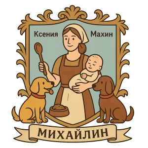 Герб семьи Михайлин