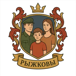 Герб семьи Рыжковы