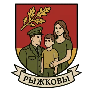 Герб семьи Рыжковы