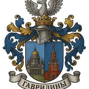 Герб семьи гаврилины