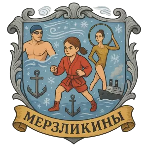Герб семьи Мерзликины