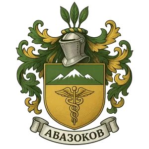 Герб семьи Абазоков