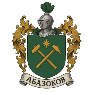 Герб семьи Абазоков