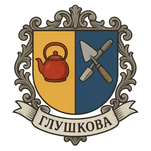 Герб семьи Глушкова