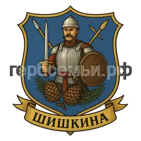 Герб семьи Шишкина