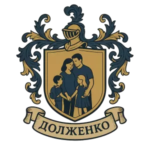 Герб семьи Долженко