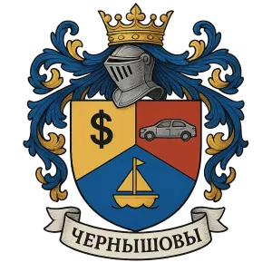 Герб семьи Чернышовы