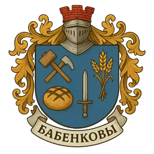 Герб семьи Бабенковы